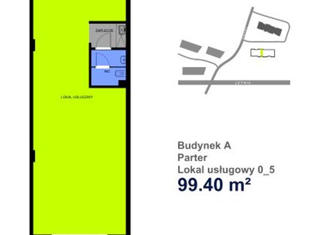 Lokal użytkowy 99,4m²