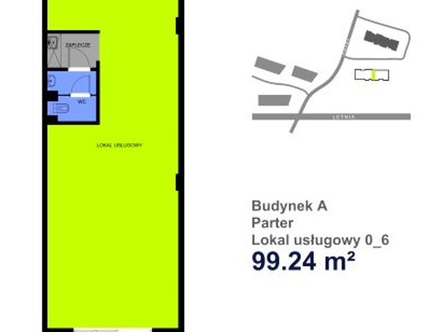 Lokal użytkowy 99,2m²