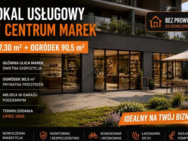 Lokal użytkowy 117 m², Marki