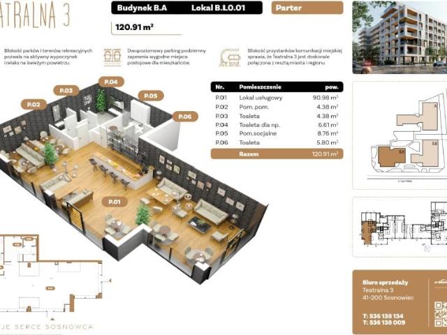 Lokal użytkowy 120,9m²