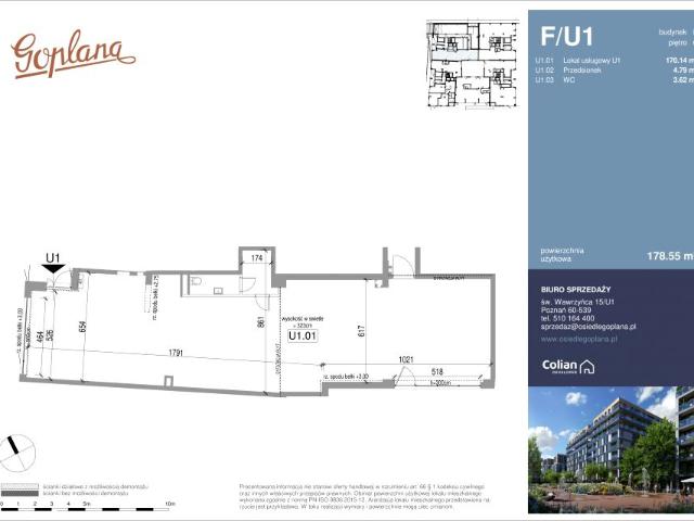 Lokal użytkowy 178,6m²