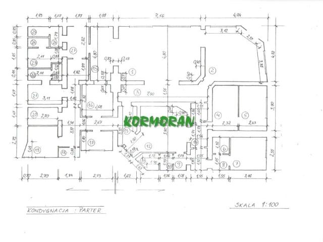 Lokal użytkowy 207 m², Opole