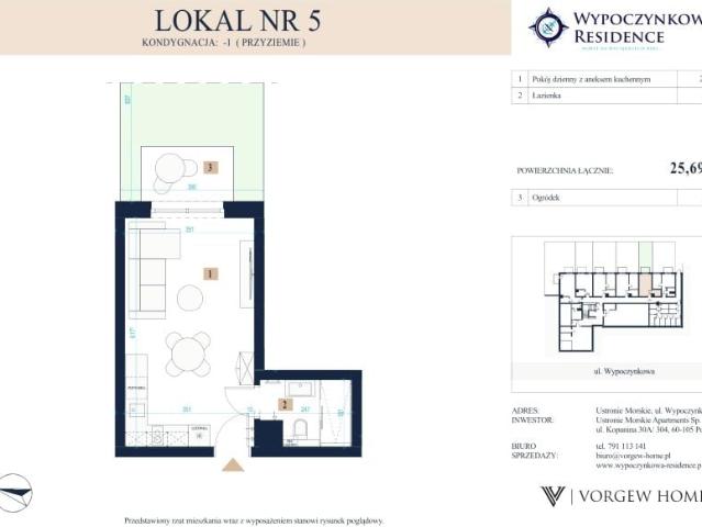 Lokal użytkowy 25,7m²