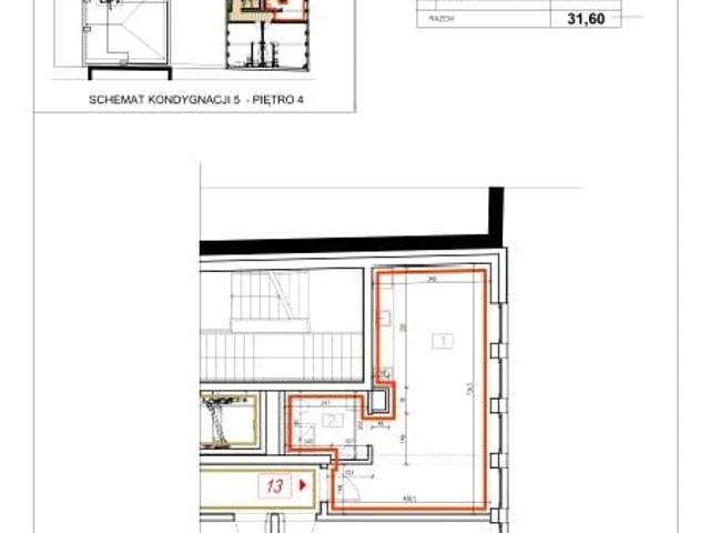 Lokal użytkowy 31,6m²