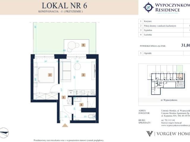 Lokal użytkowy 31,1m²