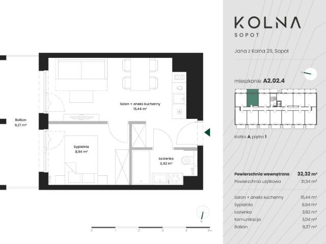 Lokal użytkowy 32,3m²