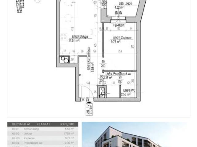 Lokal użytkowy 37,9m²