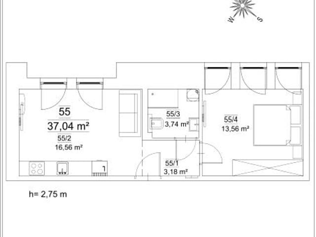 Lokal użytkowy 37m²