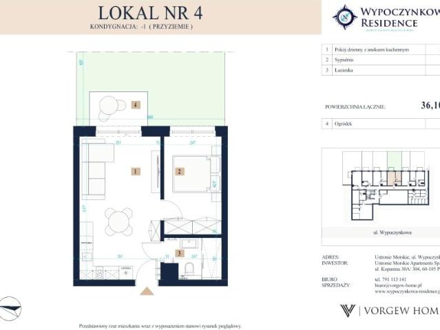 Lokal użytkowy 36,1m²