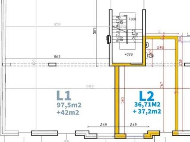 Lokal użytkowy, Ełk Centrum, Wawelska, 73.91 m², sprzedam lokal użytkowy