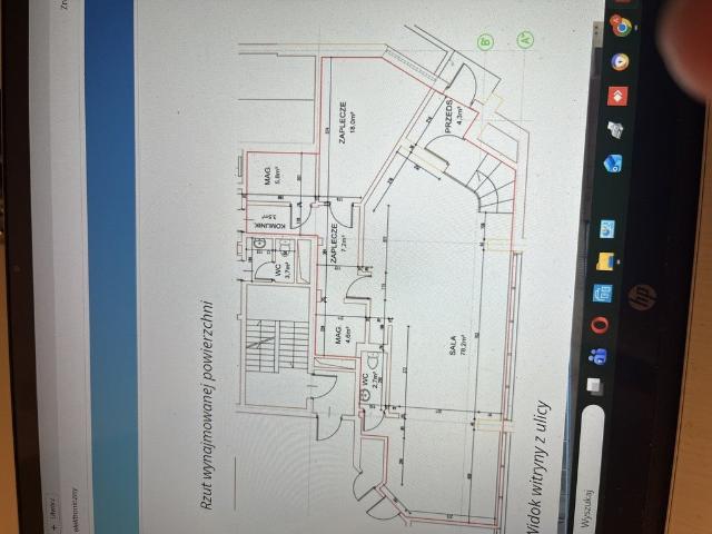 Lokal usługowo gastronomiczny w centrum Warszawy, 128 m2