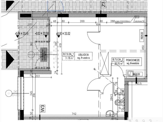Wynajmę lokal usługowy 52 m² z parkingiem i wentylacją