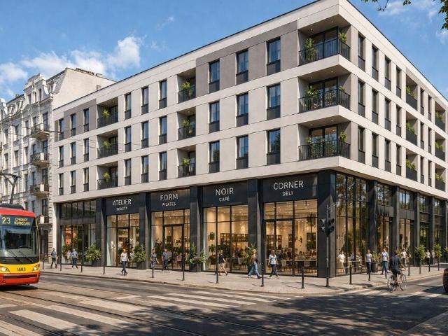 Lokal usługowy 100m2 w prestiżowej inwestycji Łódź