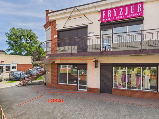 Lokal usługowy w centrum Brzeźna, 42 m2, widoczny!