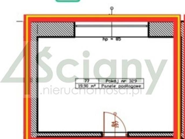 Lokal wynajmę, WARSZAWA, MOKOTÓW,, 23 m2, cena: 1 316 zł