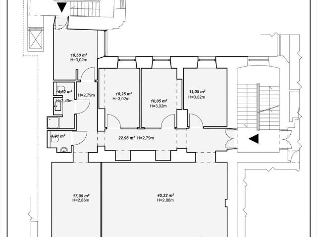 Lokal biurowy 135 m2 w centrum Warszawy, Chmielna