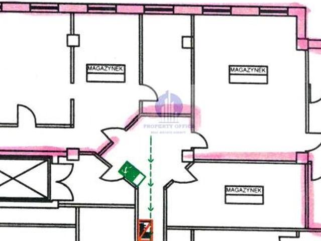 Lokal magazynowo biurowy 151 m2 z dostępem do światła