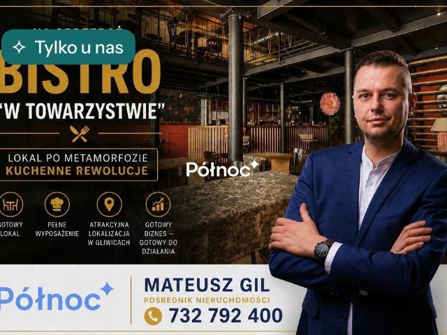 Lokal sprzedam, GLIWICE, Zwycięstwa, 250 m2, cena: 150 000 zł
