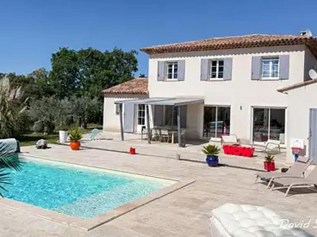 Lorgues 83510 Achat / Vente maison 6 pièces t6 au dernier étage piscine