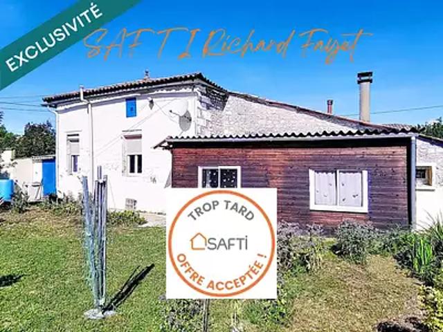 Lorignac 17240 Achat / Vente maison 3 pièces t3