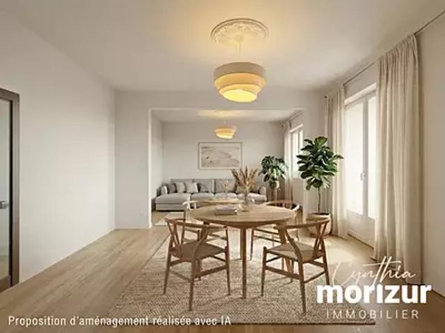 Lorient 56100 Achat / Vente appartement 4 pièces t4 parking