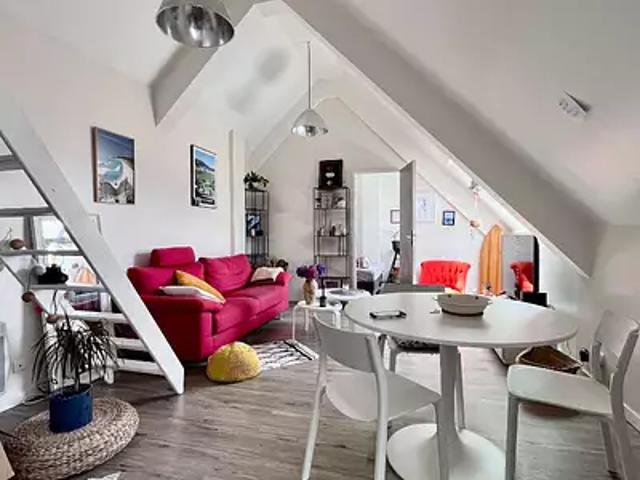 Lorient 56100 Location appartement 2 pièces t2 au dernier étage