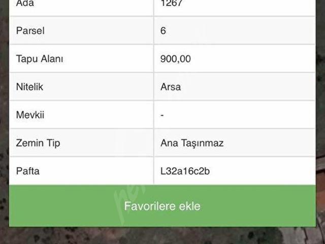 LOTUS Hürriyette 3 imarlı 900 metre Arsa