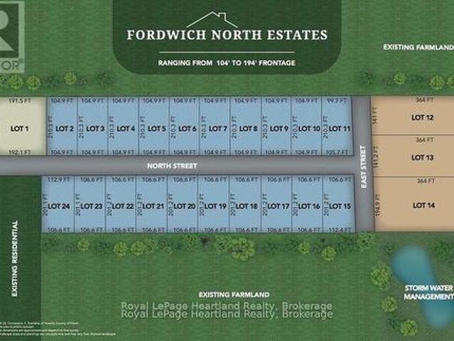 Lot 12 East Street N, Howick, ON, N0G 1V0 vacant land for sale | Listing ID X12842 | Royal LePage