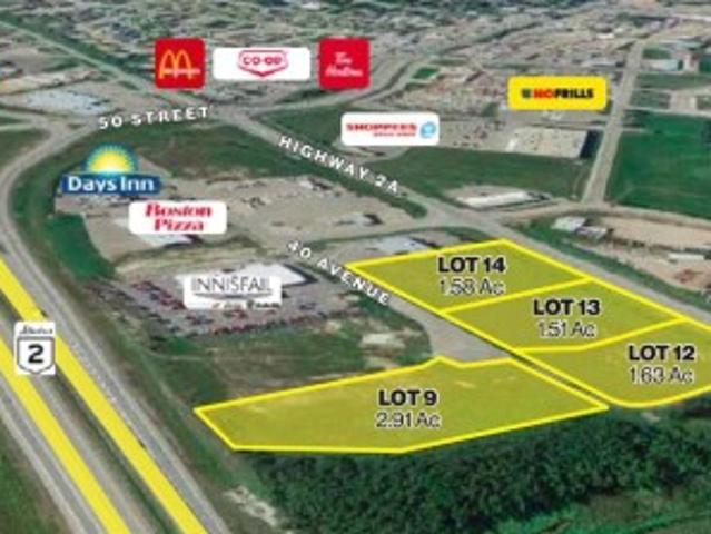 Lot 13 512 Avenue, Innisfail, AB, T4G 1Z1 commercial for sale | Listing ID A2321 | Royal LePage