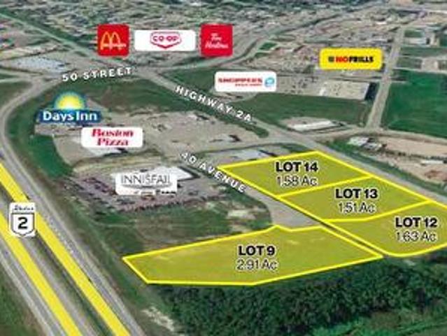 Lot 14 511 Avenue, Innisfail, AB, T4G 1Z1 commercial for sale | Listing ID A2321 | Royal LePage