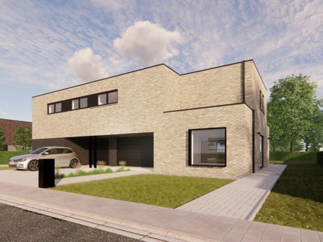 Lot 14 Moderne halfopen woning in Zonhoven