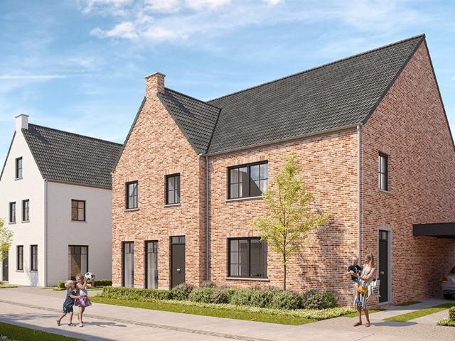 Lot 202: halfopen bebouwing met 3 slaapkamers