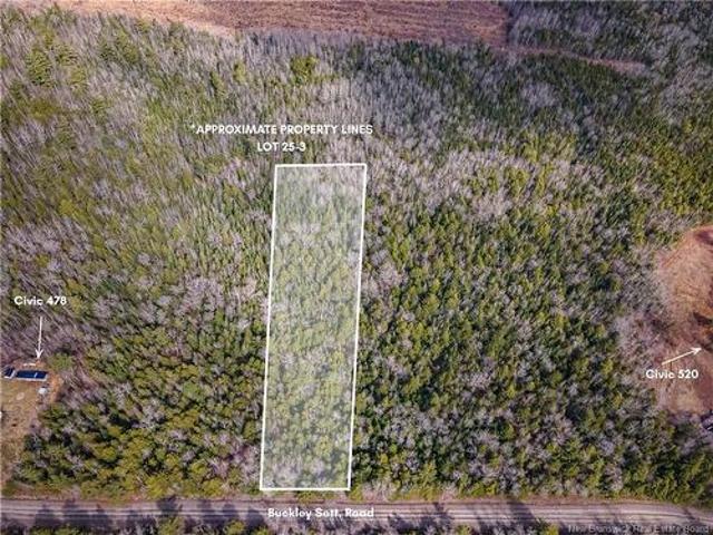 Lot 25 3 Buckley Settlement Rd, Anagance, NB, E4Z 1B9 vacant land for sale | Listing ID NB137581 | Royal LePage