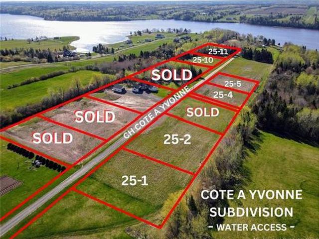 Lot 25 5 Cote A Yvonne Rd, Bouctouche Cove, NB, E4S 4H1 vacant land for sale | Listing ID NB120419 | Royal LePage