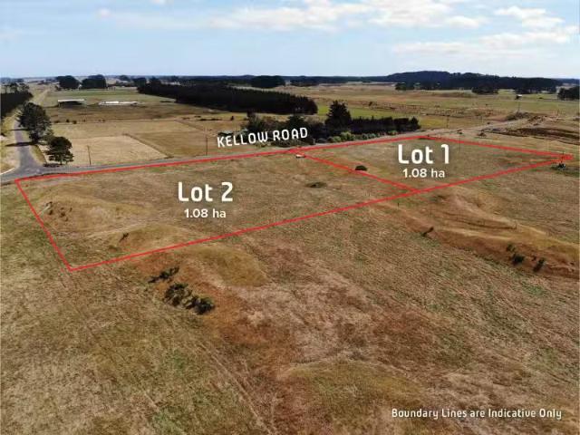 Lot 2 1145 Kellow Road, Glen Oroua, Manawatu For Sale