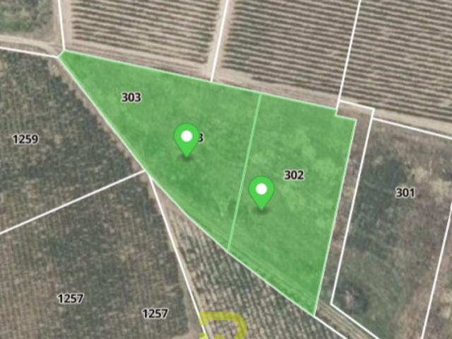 lot 2 terrain agricole d'une superficie total de 4810m2