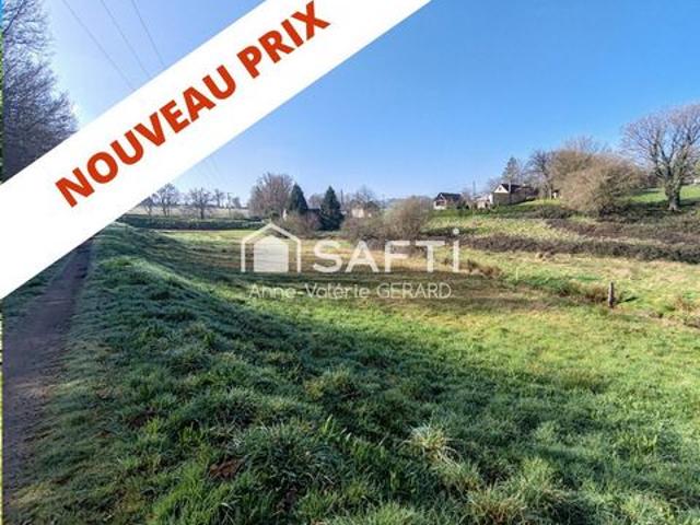 Lot 2 terrains 8072 m² avec cours d'eau