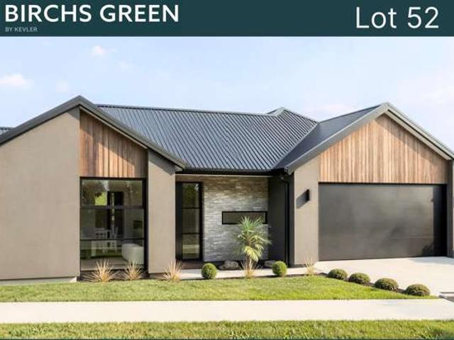 Lot 52 Birchs Green, Selwyn