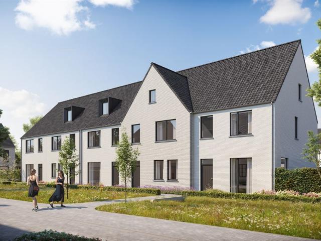 Lot 54: gesloten bebouwing met 3 slaapkamers + parking G3l