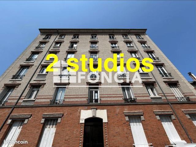 Lot de 2 studios Centre ville de Villejuif