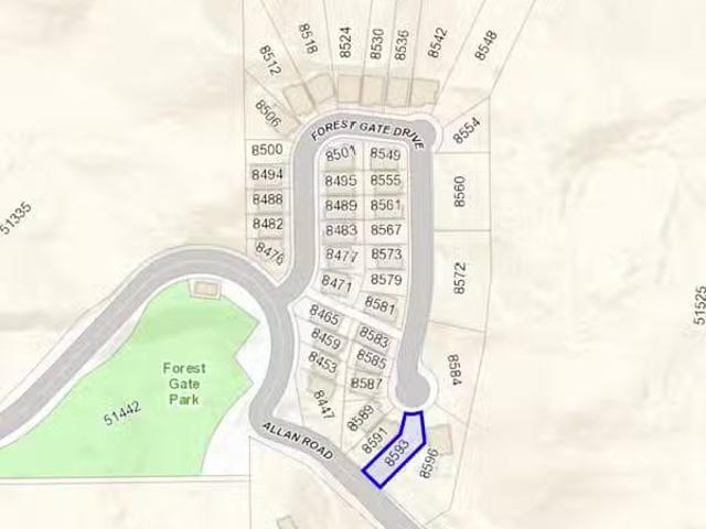 Lot for sale in Chilliwack, Chilliwack, 8593 Forest Gate Drive.