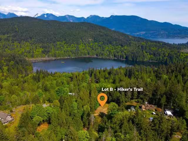 Lot for sale in Bowen Island, Bowen Island, Lot B Hiker's Trai.