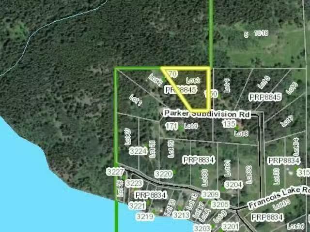 Lot for sale in Fraser Lake, Vanderhoof And Area, Lot 3 Parker.