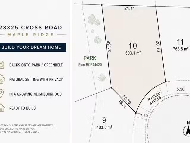 Lot for sale in Maple Ridge, Maple Ridge, 23325 Cross Road, 26.