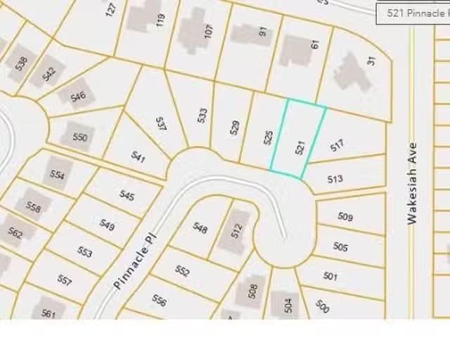 Lot for sale in Nanaimo, 521 Pinnacle Pl, 1037868