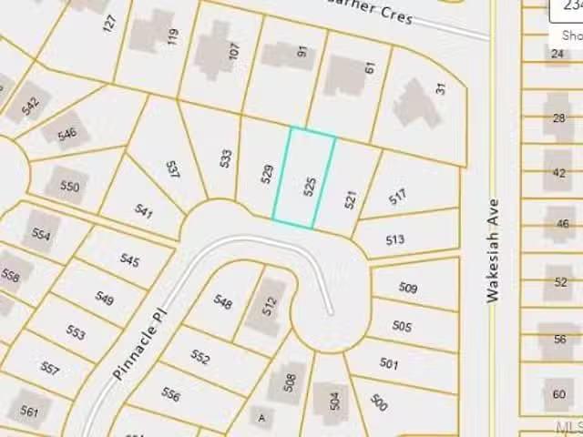Lot for sale in Nanaimo, 525 Pinnacle Pl, 1037862