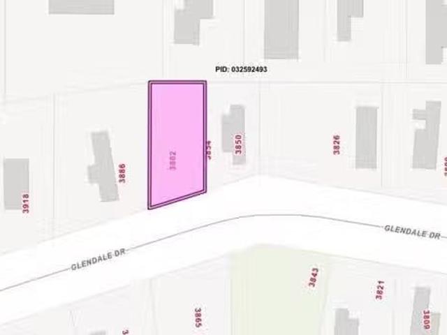 Lot for sale in Prince George, PG City North, 3862 Glendale Dr.