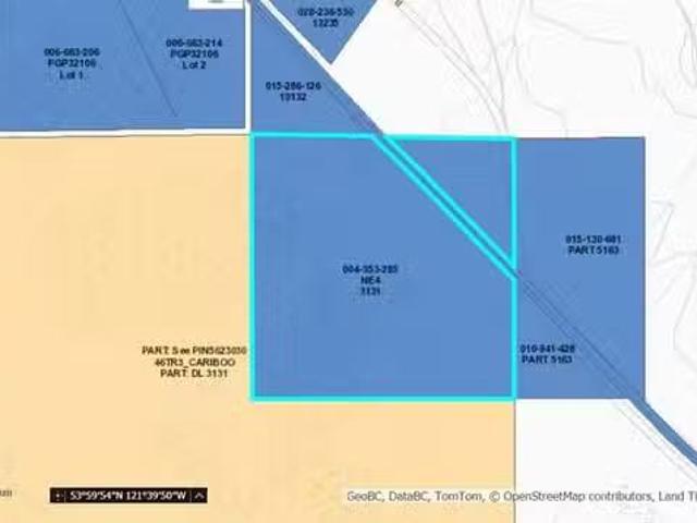 Lot for sale in Prince George, PG Rural East, Dl 3131 Upper Fr.