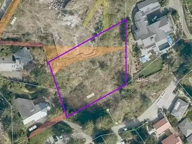 Lot for sale in West Vancouver, West Vancouver, 3609 Creery Av.