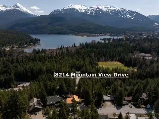 Lot for sale in Whistler, Whistler, 8214 Mountain View Drive.